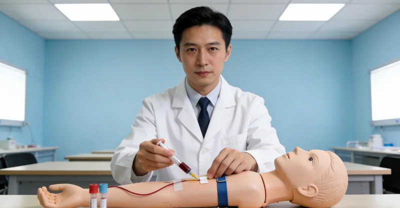 浏阳技术工人与医生沟通基因检测