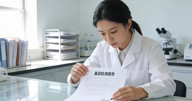 乐山基因检测报告样本解读