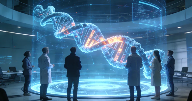 河津医生与患者进行遗传咨询沟通