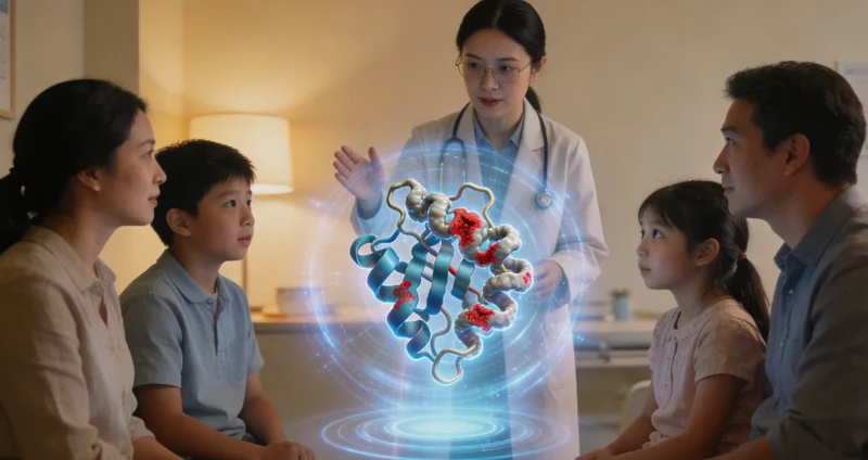 康定遗传咨询师与家庭面对面沟通