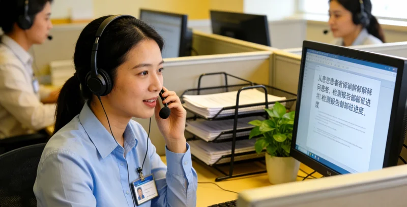 成都家庭共同查看和理解基因检测