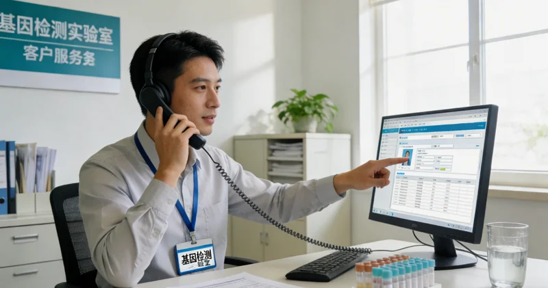 滕州中年女性与遗传咨询师沟通场