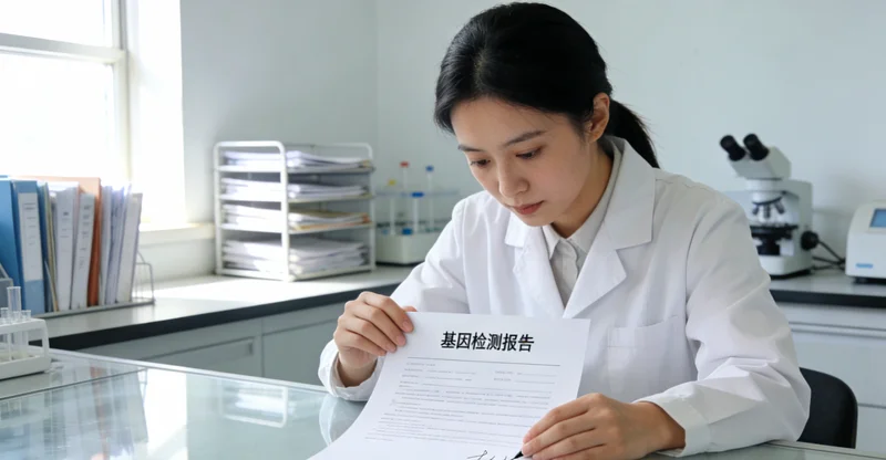 钦州医生与患者解读基因检测报告