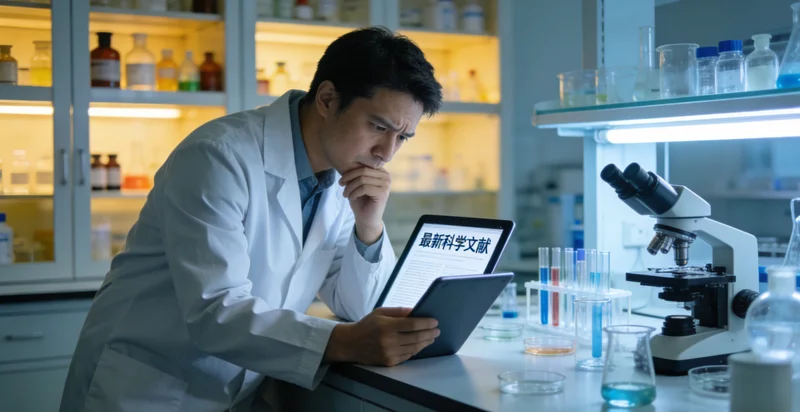 白山家庭成员共同查看健康报告并