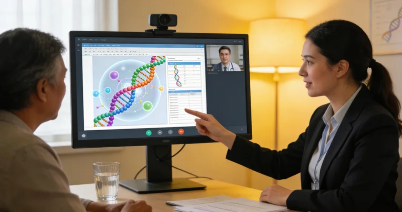 海林遗传咨询师与家庭面对面沟通