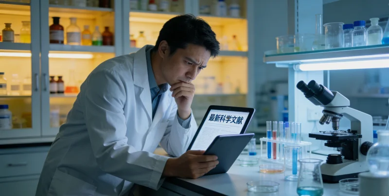 北京基因检测中心技术人员进行样