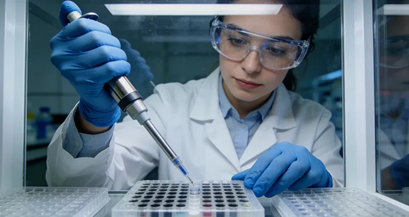 五大连池基因检测采样方式示意图