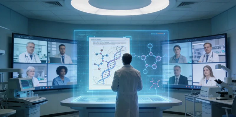 正蓝中年女性在家思考健康问题