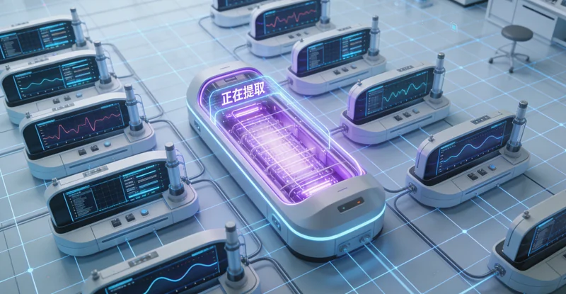 恩施基因检测采样过程示意图