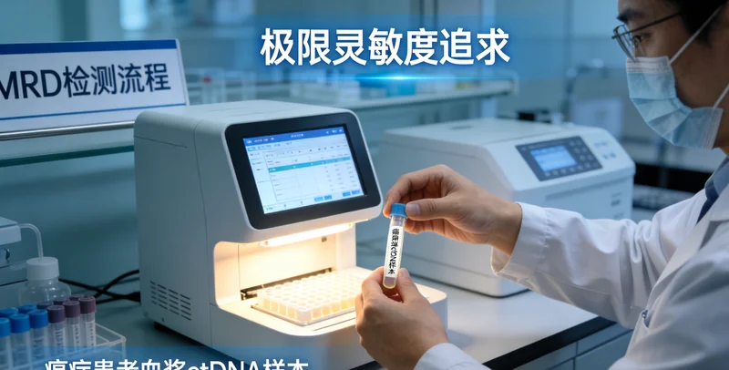 茂名市民在医院进行基因检测唾液