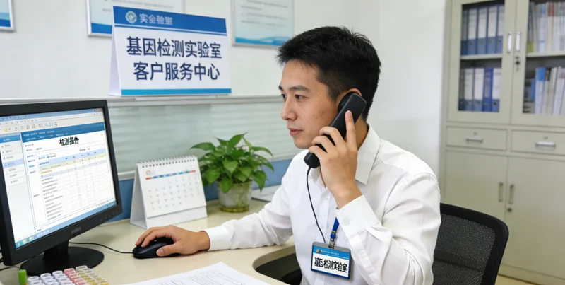 周口家庭获得基因检测报告后与咨