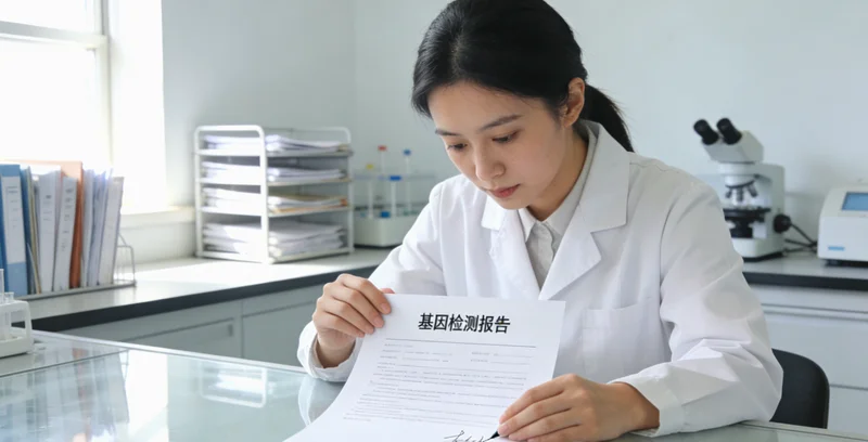 阿克苏遗传咨询师解读基因检测报