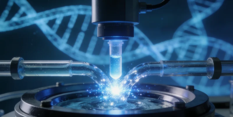 华蓥基因检测DNA双螺旋比喻图