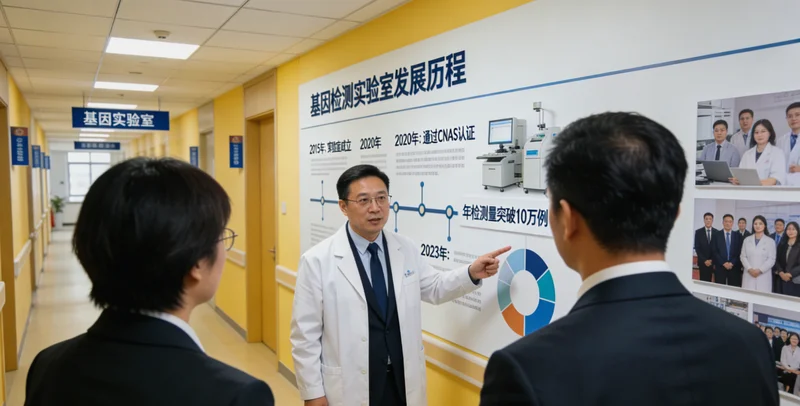 海宁市民进行遗传咨询场景