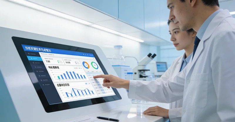 杭锦旗婴幼儿接受专业眼科检查