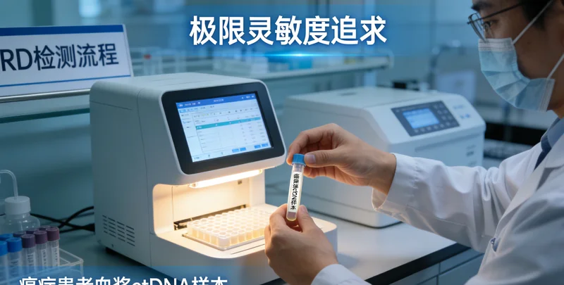 益阳市民进行无创基因检测采样