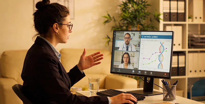 双辽女性在医疗场所进行遗传咨询