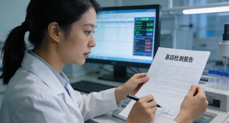 聊城基因检测阳性报告与科学管理