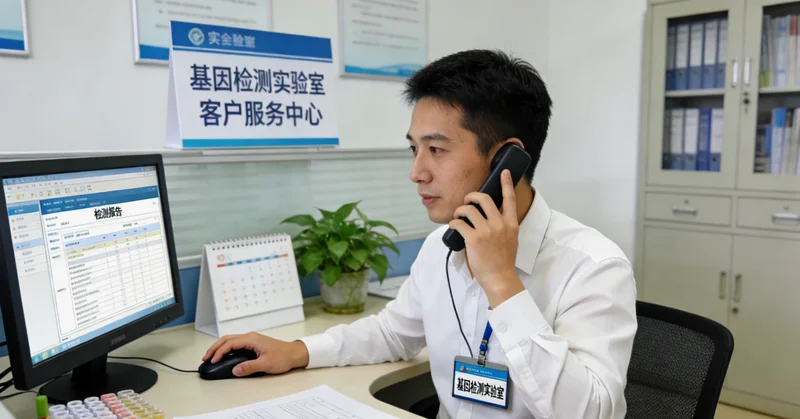 果洛州遗传咨询师与来访者进行私