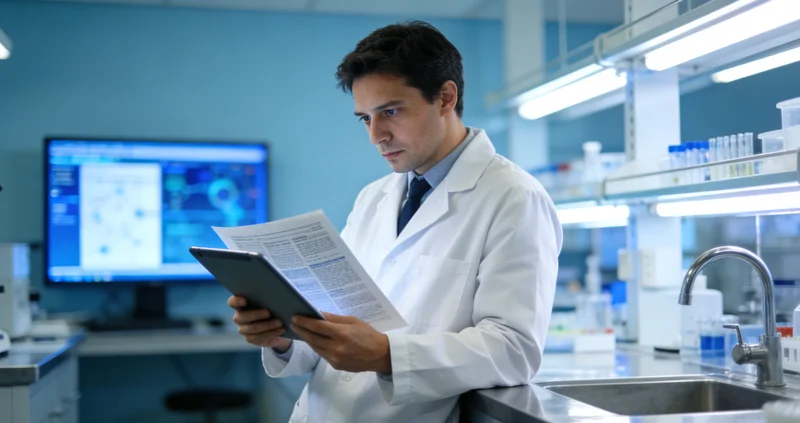 百色基因检测实验室技术人员操作