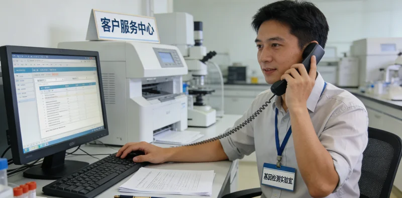 广元家庭进行健康遗传咨询场景