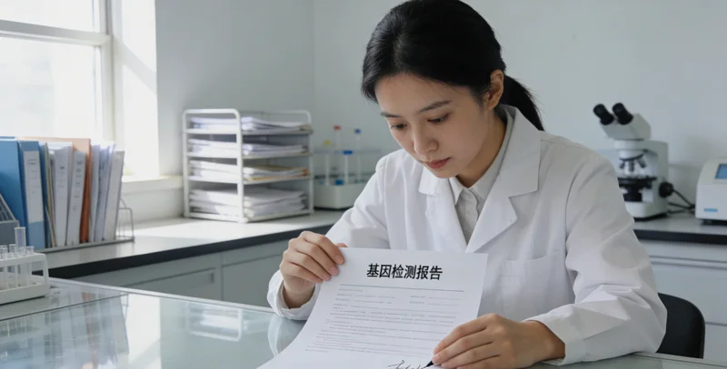 迪庆居民手持CDH1基因检测报