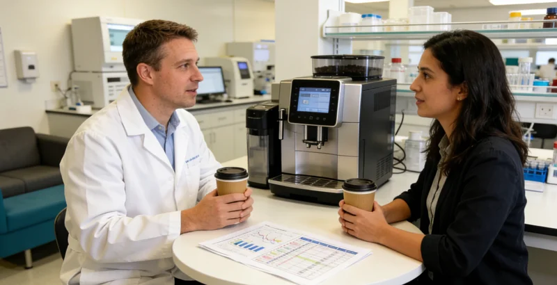 德阳家庭在客厅咨询健康问题