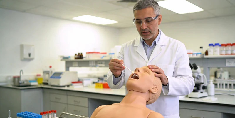 宜城女性进行乳腺健康检查