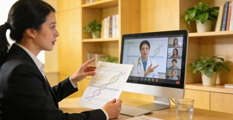 文昌遗传咨询场景-医生与咨询者