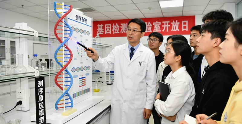 上海基因检测实验室技术人员操作