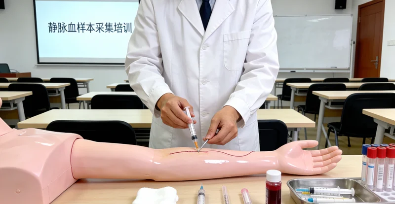 淮安护士进行基因检测静脉血采样