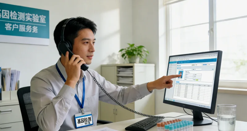 当阳家庭遗传咨询场景示意图