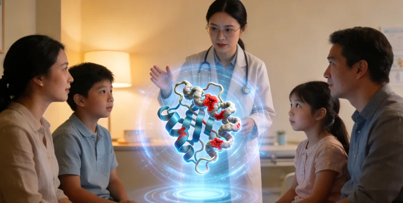 广汉遗传咨询门诊医生与咨询者沟