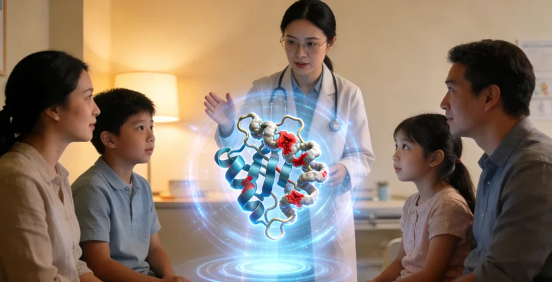 永州医生进行遗传咨询解读基因报