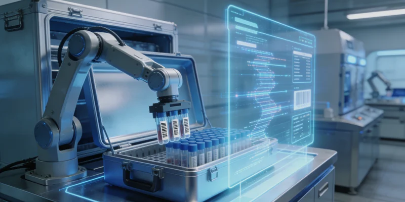 上海 抽象DNA双螺旋与家庭剪