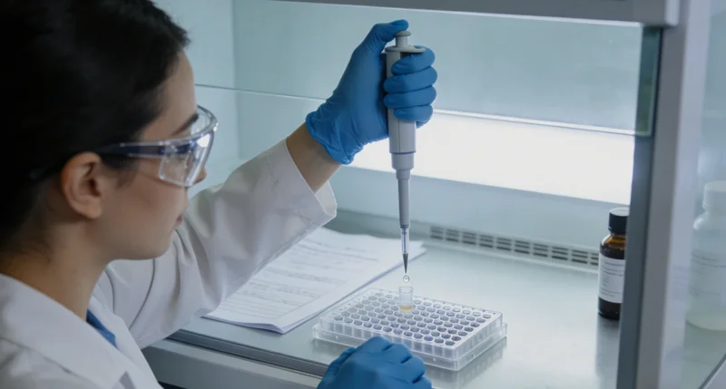 景德镇居民在家进行基因检测采样