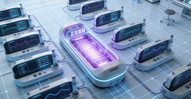 崇州基因检测采样与服务流程示意