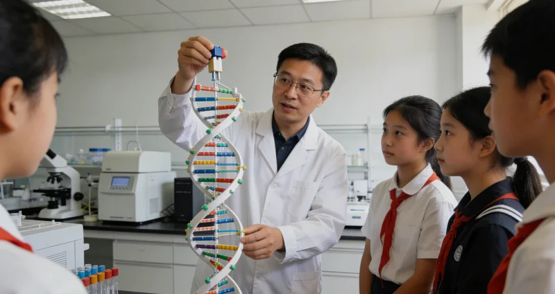 南阳家庭共同查看基因检测报告后