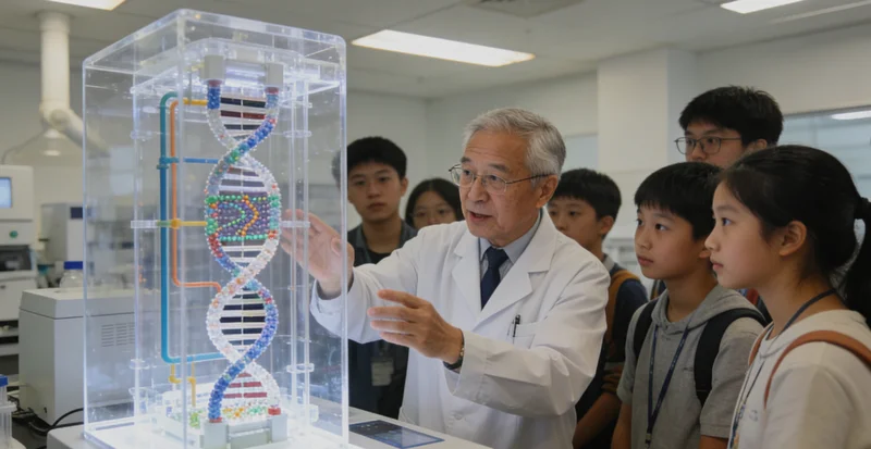 义乌遗传咨询医生与市民沟通BR