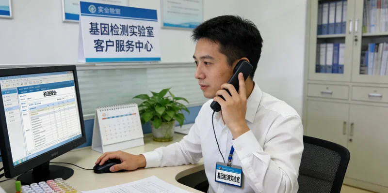 赤峰医院遗传咨询门诊场景图