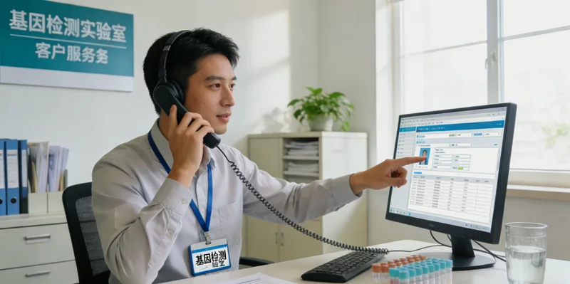 钟祥遗传咨询专家与家庭沟通场景