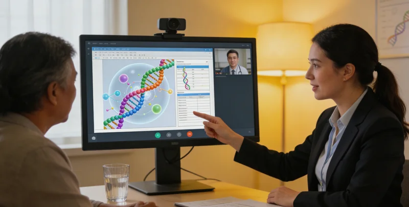 临沧家庭与医生进行遗传咨询沟通