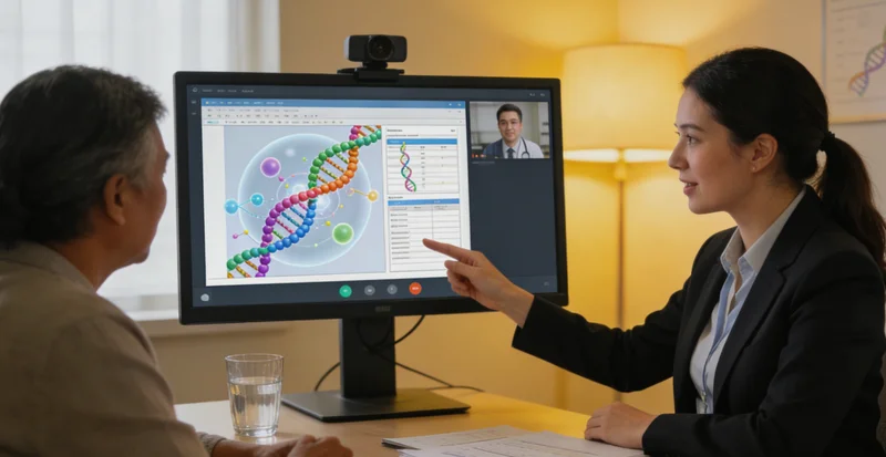 敖汉旗遗传咨询师解读基因报告