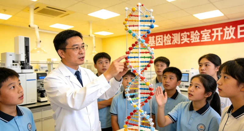 伊宁基因检测样本分析实验室场景