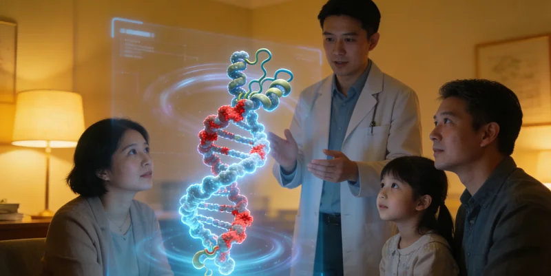 商丘医生与患者解读基因检测报告