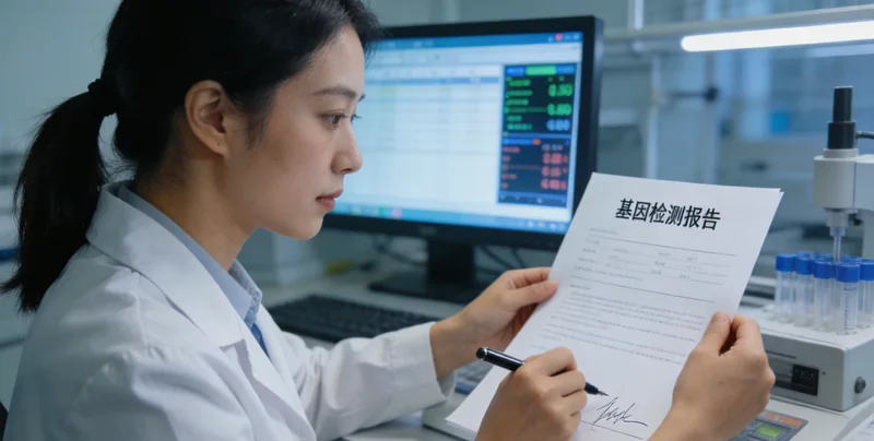 孝义FAP基因检测报告解读示意