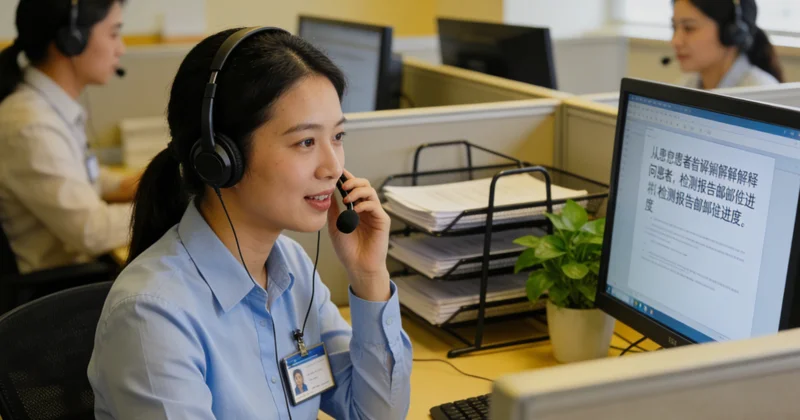 厦门医院医生为患者解读MSI基