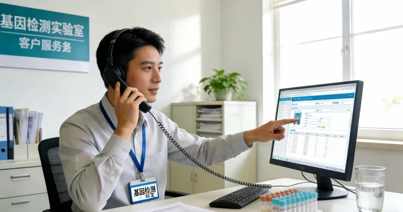 文昌遗传咨询门诊医生与咨询者沟