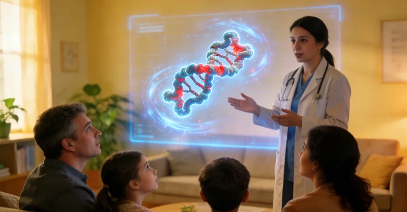 晋州家庭遗传咨询场景图