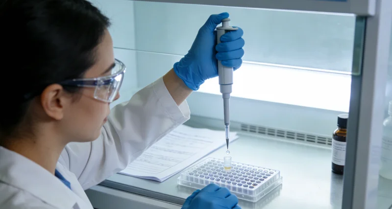 漠河医务人员进行基因检测血样采